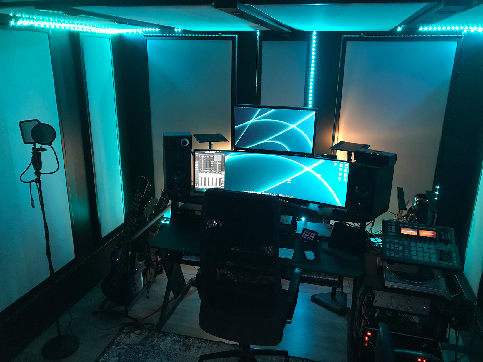 Audiophonic Arts Studio Production Room